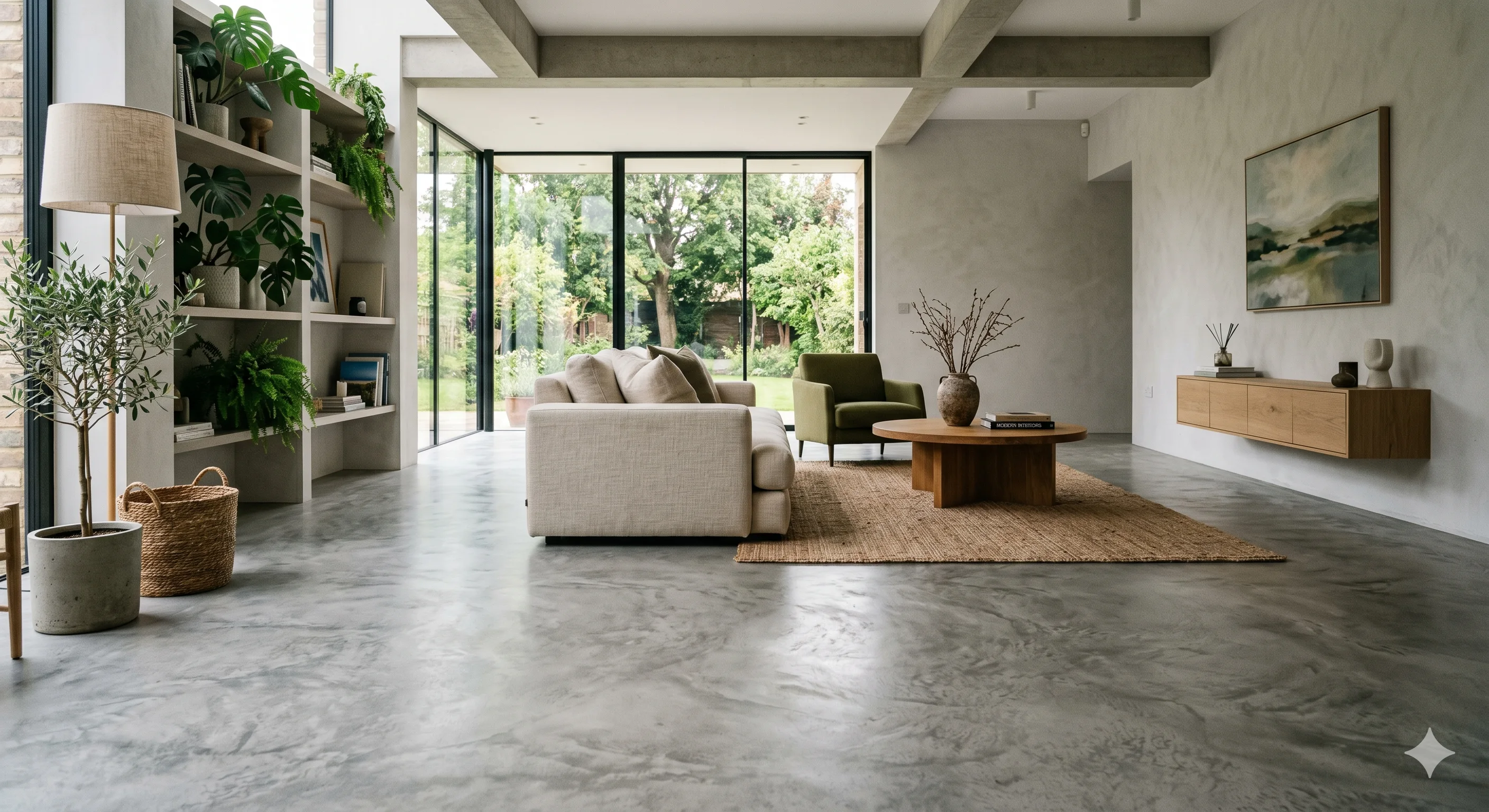 Floors — microcement and decorative coatings